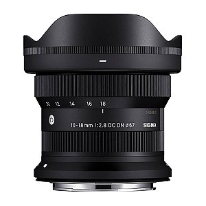 Lente Sigma 10-18mm f/2.8 DC DN Contemporary (RF Mount)