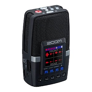 Gravador de Áudio Portátil Zoom H2Essential