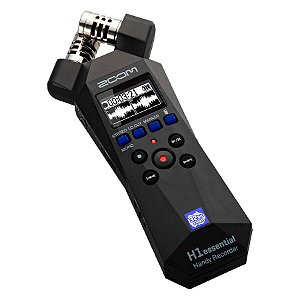 Gravador de Áudio Portátil Zoom H1Essential