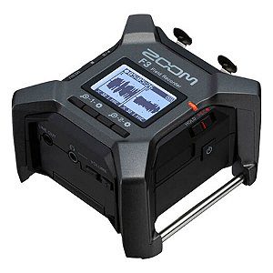 Gravador de áudio portátil Zoom F3