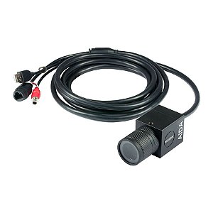 Câmera AIDA Imaging Full HD NDI HX/IP Streaming Weatherproof POV com Lente 2.8-12mm Varifocal HDNDIVF