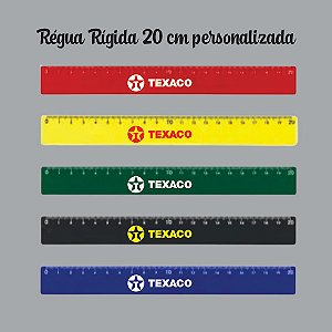 1000 Régua rígida de 20 cm personalizada