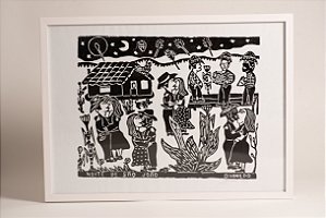Quadro "Noite de São João"