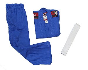 Kimono Judô Reforçado Azul
