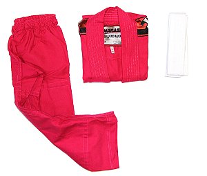 Kimono Judô Reforçado Rosa