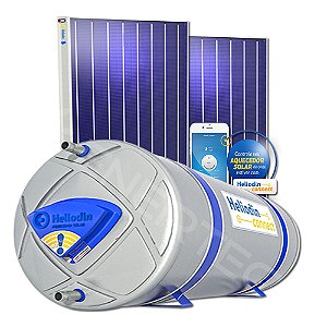 Kit Aquecimento Solar Boiler 500 Litros Wi-Fi Baixa Pressão