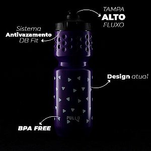 GARRAFA HUPI PULLO BIKE ROXO - 750ML