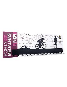 PORTA MEDALHAS - TRIATHLON FEMININO