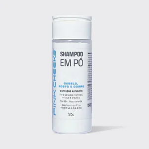 PINKCHEEKS - SHAMPOO EM PÓ MULTIFUNCIONAL 50G
