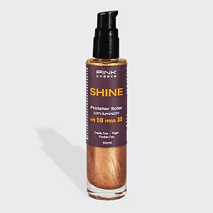 PINKCHEEKS - Shine Protetor Solar Iluminador FPS50 - 50ml