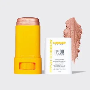 PINKCHEEKS - ILUMINADOR CORPORAL E FACIAL BRONZE FPS 90 FPUVA 35