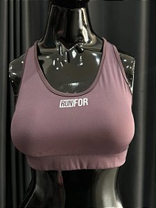 TOP - RUN FOR - ROXO UVA