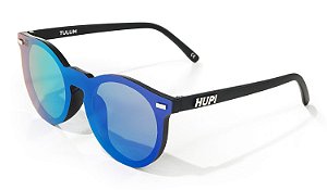 OCULOS DE SOL HUPI TULUM PRETO LENTE VERDE