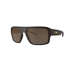 Óculos de Sol Masculino HB Redback Matte Café Bege Brown