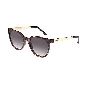 Óculos Feminino Colcci Cora Demi Violeta Brilho Lente Cinza Degradê