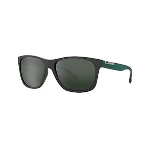 Óculos de Sol Masculino HB Underground Matte Black And Green