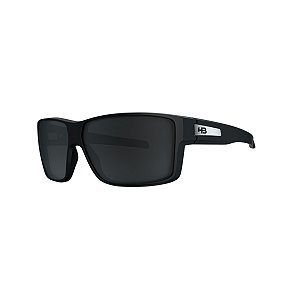 Óculos de Sol Masculino HB Big Vert Preto Brilho Lente Cinza