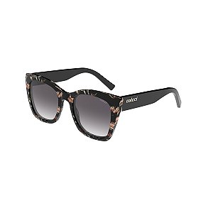 Óculos de Sol Feminino Colcci May Preto Brilho e Rosa Demi