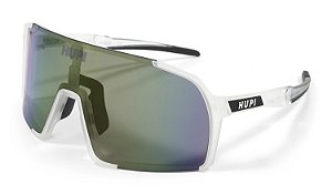 Óculos Esportivo Hupi Andez Cristal e Preto Fosco Lente Roxa