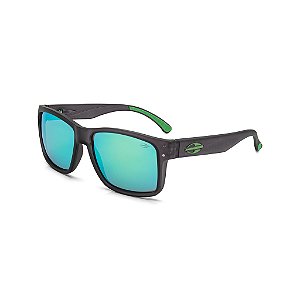 ÓCULOS DE SOL MORMAII MUMBAI FUMÊ ESCURO FOSCO L. VERDE ESP.