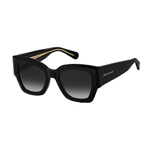 Óculos de Sol Feminino Tommy Hilfiger TH 1862/S Preto Brilho