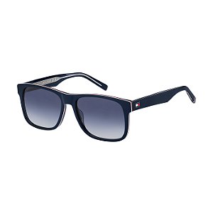 Óculos de Sol Masculino Tommy Hilfiger TH 2073/S Azul Brilho