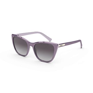 Óculos de Sol Infantil Colcci Cecília Fun Violeta Brilho Lente Cinza Degradê