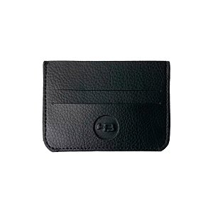 Carteira Slim Masculina Hb Em Couro Porta Cartões Cor Preto