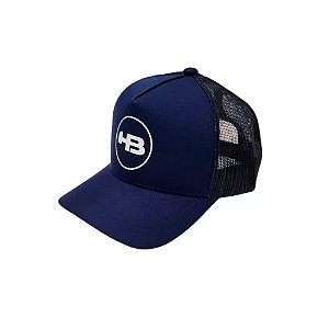 Boné HB Trucker Azul Marinho