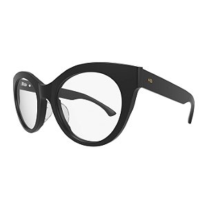 Armação de Grau Feminina HB 0485 Preto Brilho