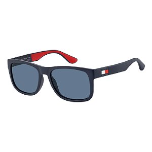 Óculos de Sol Masculino Tommy Hilfiger TH 1556/S Azul Fosco