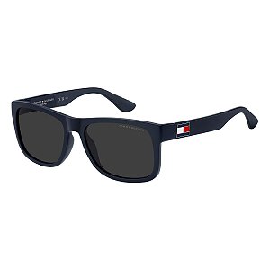 Óculos de Sol Masculino Tommy Hilfiger TH 1556/S Azul Fosco