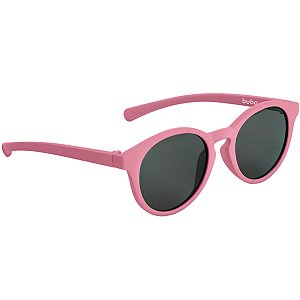 Óculos de Sol Buba Rosa Fosco Lente Cinza - 3 a 5 anos