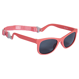 Óculos de Sol Buba Rosa Fosco Lente Cinza - 3 a 36 meses