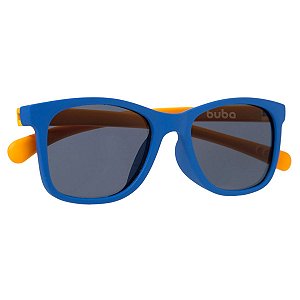 Óculos de Sol Buba Azul e Amarelo Fosco - 3 a 5 anos