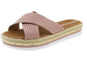 SANDALIA FLAT ROSA MOLECA