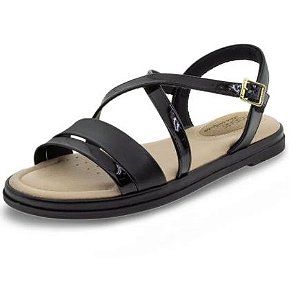 MODARE Sandália Feminina Rasteira Modare - 7139104 Preto