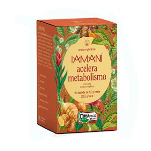1 Chá Acelera Metabolismo 15 Sachês de 1,5 grs cada Iamani