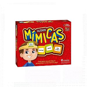 Jogo De Adivinhação Fazendo Mímicas Pais & Filhos