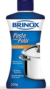 Pasta para polir Aço Inox Brinox