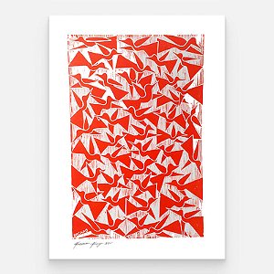 Xilogravura M - Bacaro Borges - PE