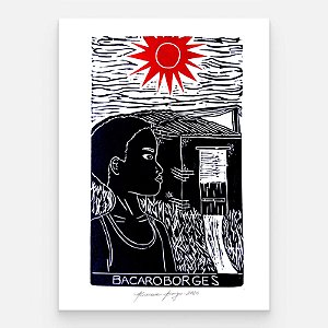 Xilogravura M - Bacaro Borges - PE