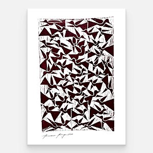 Xilogravura M - Bacaro Borges - PE