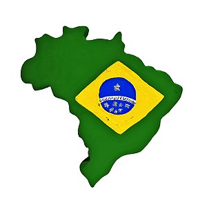 Imã Mapa do Brasil - Arlete - Figureiras de Taubaté - SP