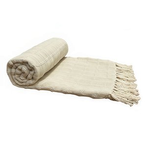 Manta em Tear Manual Crua 1,30 x 1,90 - T.A.E.F - MG