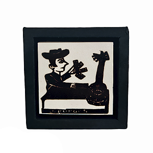 Quadro Preto e Branco Mini - J. Borges - PE