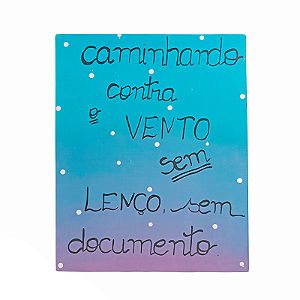 Placa com Dizeres M - MG