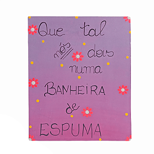 Placa com Dizeres M - MG