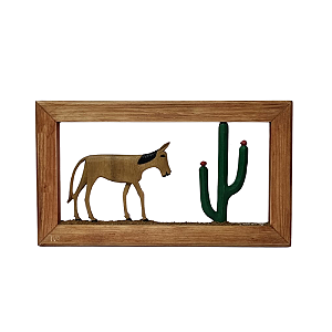 Quadro Burrinho - Ivo de Sertânia - PE
