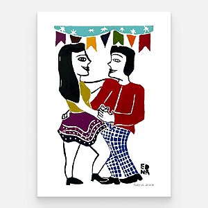 Xilogravura "São João" M 2026 - Edna - PE